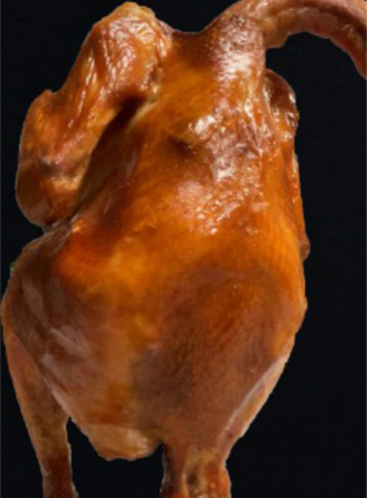 烤走地鸡-整只