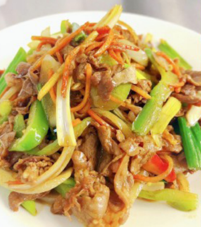 葱爆羊肉