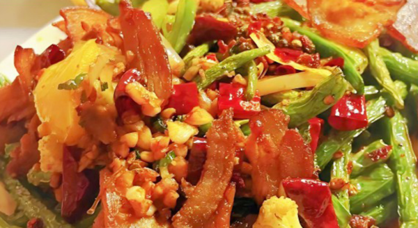 豉汁四季豆肉片