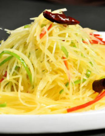 土豆丝(清炒/酸辣/醋溜)