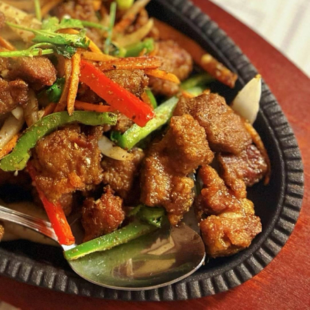 孜然羊肉